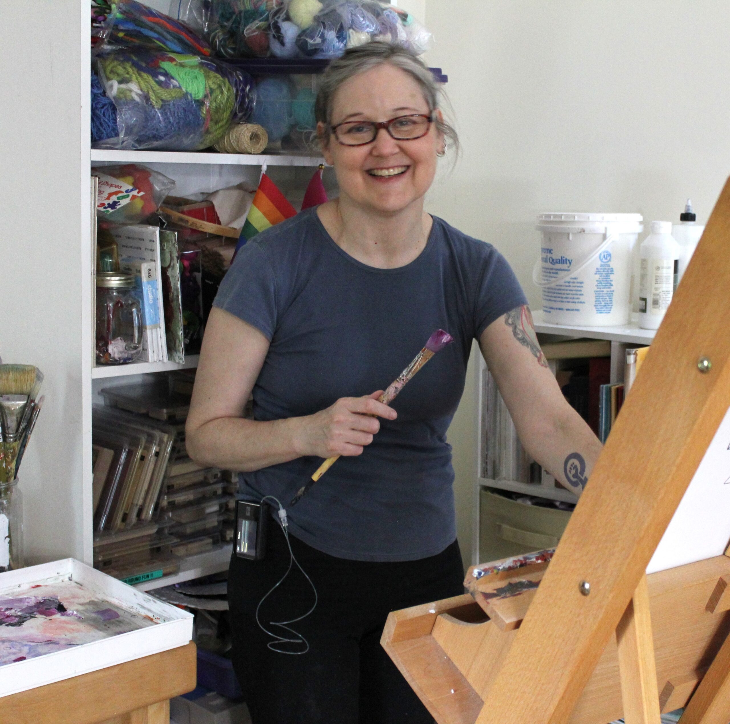 Lee Ann Thill art therapist and artist